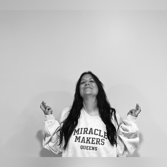 MLB Mets Inspired Oversized Custom Sweatshirt - Picture 1 of 3